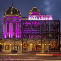 Buy canvas prints of Alhambra Theatre by Darrell Evans