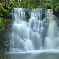 Buy canvas prints of Goit Stock waterfall by Darrell Evans