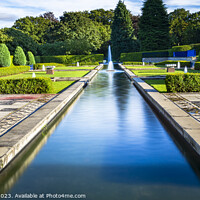 Buy canvas prints of Mughal Water Gardens by Darrell Evans