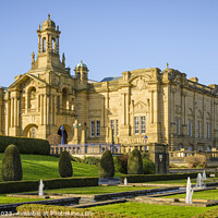 Buy canvas prints of Cartwright Hall Building  by Darrell Evans
