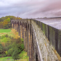 Buy canvas prints of Hewenden Viaduct by Darrell Evans