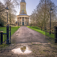 Buy canvas prints of United Reformed Church by Darrell Evans