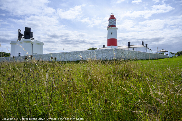 Souter Lighthouse Picture Board by Darrell Evans