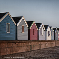 Buy canvas prints of Southwold Beach Huts 1 by Alan Ranger