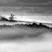 Buy canvas prints of Lake mist by Geoff Weeks