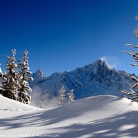 Buy canvas prints of Winter in Chamonix by Geoff Weeks