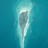 Buy canvas prints of Ice Cave by Geoff Weeks