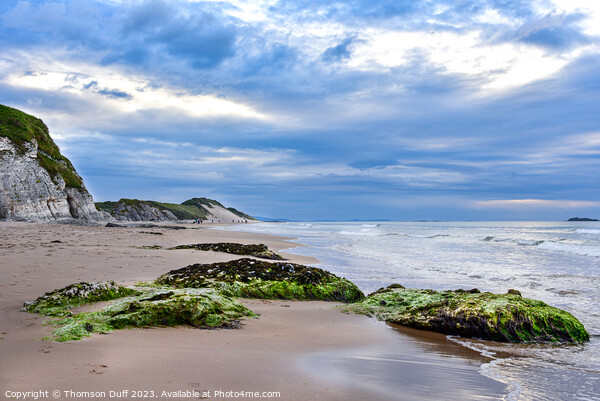 White Rocks Beach, Portrush, Northern Ireland  Picture Board by Thomson Duff
