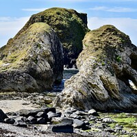 Buy canvas prints of Ballintoy, Co. Antrim, Northern Ireland  by Thomson Duff