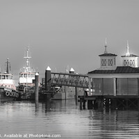 Buy canvas prints of Tugs at Town Pier by Thomson Duff