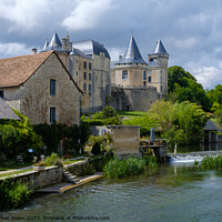Buy canvas prints of Chateau de Verteuil, Verteuil, Charente, France by Chris Mann