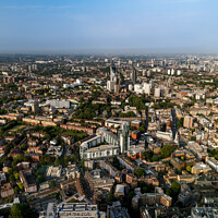 Buy canvas prints of panorama of London from The Shard by Chris Mann