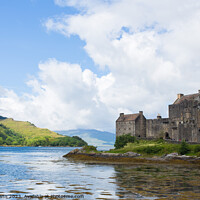 Buy canvas prints of Eilean Donan Castle and Loch Duich by Chris Mann