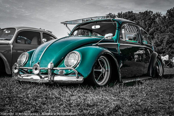 Volkswagen beetle Picture Board by Ann Stone
