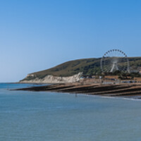 Buy canvas prints of The Eastbourne Sea Front by Martyn Large