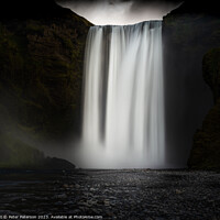 Buy canvas prints of Skogafos Waterfall Iceland by Peter Paterson