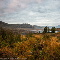 Buy canvas prints of Autumn at Loch Arklet by Peter Paterson