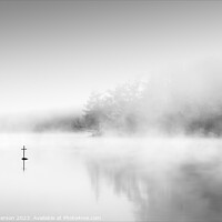 Buy canvas prints of Rising Mist Loch Ard by Peter Paterson