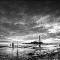 Buy canvas prints of St Mary's Lighthouse by Peter Paterson