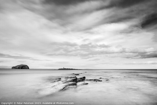Seacliff Beach and Bass Rock Picture Board by Peter Paterson