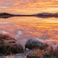 Buy canvas prints of Sunrise over Loch Ba 2 by Peter Paterson