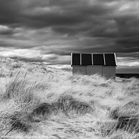 Buy canvas prints of Shed in Dunes  by Peter Paterson