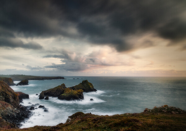Majestic Asparagus Island at Kynance Cove Picture Board by Matthew Grey