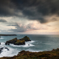 Buy canvas prints of Majestic Asparagus Island at Kynance Cove by Matthew Grey