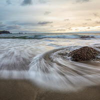 Buy canvas prints of Turquoise Oasis in Cornwall by Matthew Grey