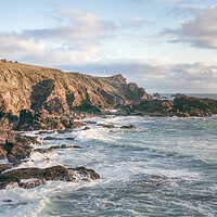 Buy canvas prints of Lizard Peninsula Cliffs by Matthew Grey