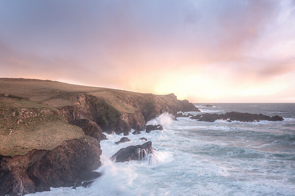 Sunset at Lizard Point. Picture Board by Matthew Grey