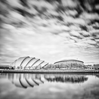 Buy canvas prints of The Armadillo and Hydro, Clyde Riverside, Glasgow by Fraser Duff