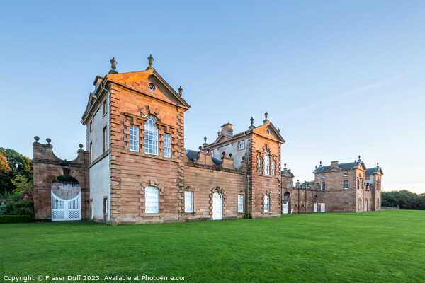 Evening light at Chatelherault, Hamilton, Scotland Picture Board by Fraser Duff