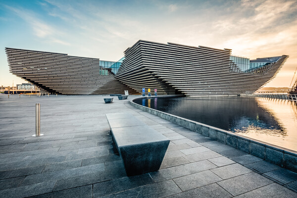 V&A Dundee at Dawn Picture Board by Fraser Duff