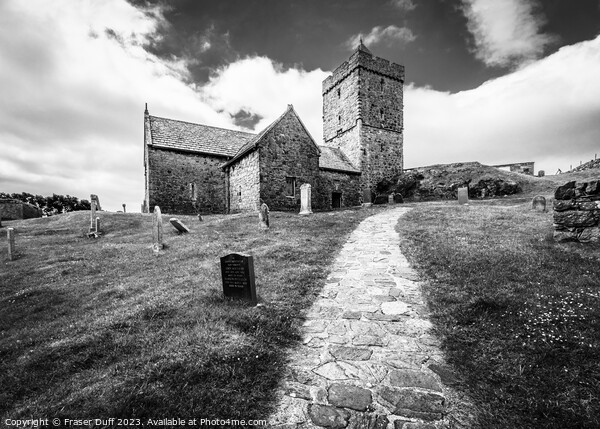St Clement's Church, Rodel, Harris, Scotland Picture Board by Fraser Duff