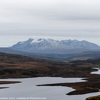 Buy canvas prints of The Cullins, Isle of Skye  by Olivia Coukham