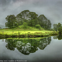 Buy canvas prints of Captivating Elterwater in the Lake District by Gordon Elias