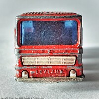 Buy canvas prints of 1966 Lesney Matchbox Pipe Truck No 10 by Lowercase b Studio 