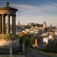 Buy canvas prints of Edinburgh Skyline by Alan Millarvie