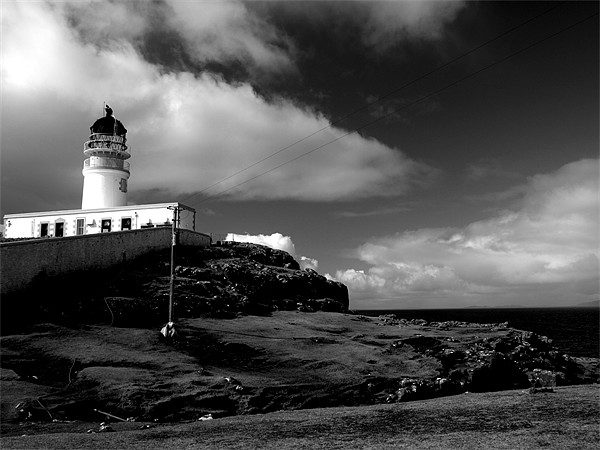 Neist Point Lighthouse Picture Board by Dave Menzies