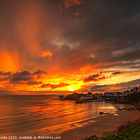 Buy canvas prints of tenby_sunrise_hdr_4090-92 by Terry Brooks