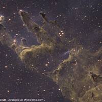 Buy canvas prints of Pillars of Creation The Hand of God by Terry Brooks