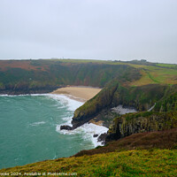 Buy canvas prints of Skrinkle Bay and Chruch Door Cove by Terry Brooks