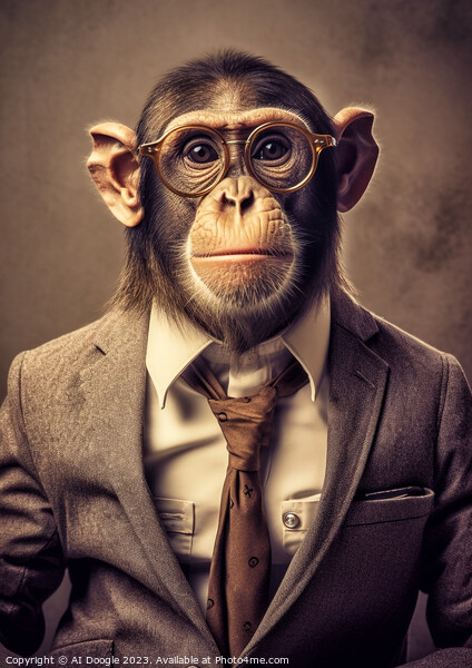 Monkey Business Picture Board by Craig Doogan Digital Art