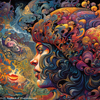 Buy canvas prints of LSD Dreams by Craig Doogan Digital Art