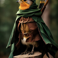 Buy canvas prints of Robin Hood by Craig Doogan Digital Art