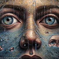 Buy canvas prints of Psychedelic Art by Craig Doogan Digital Art