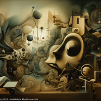 Buy canvas prints of Abstract Surrealism #10 by Craig Doogan Digital Art