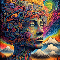 Buy canvas prints of Trippy Acid Art by Craig Doogan Digital Art