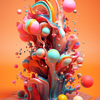 Buy canvas prints of Liquid Art by Craig Doogan Digital Art